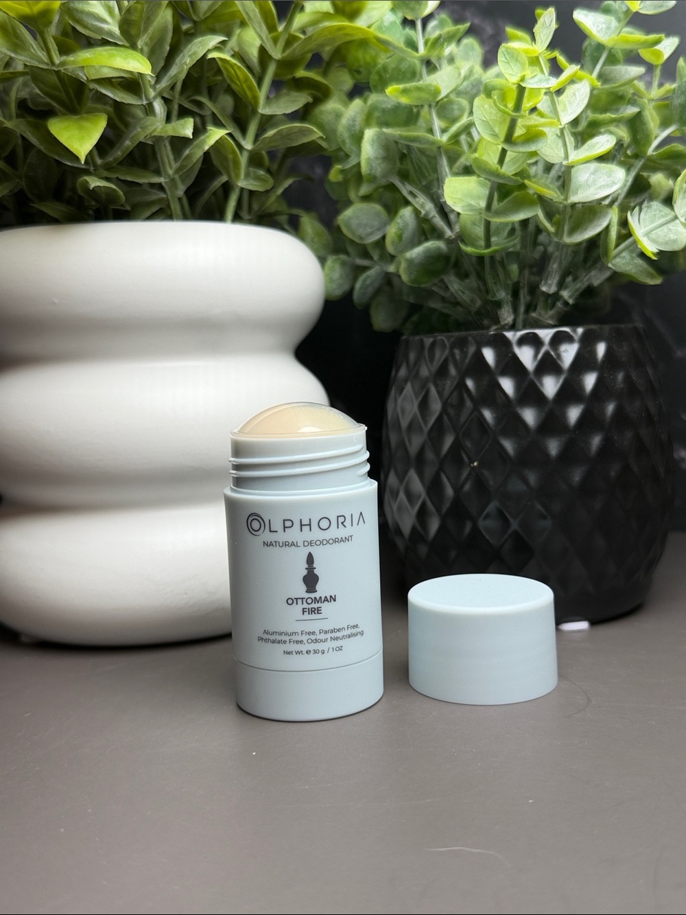 Ottoman Fire Natural Deodorant Stick — Light Blue